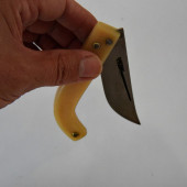 Tapan Cep Çakısı 19 cm Paslanmaz Sarı thumbnail 4