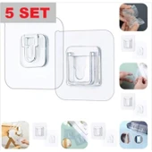 Geçmeli Klips Eşya Sabitleme Askısı 5 Set thumbnail 1