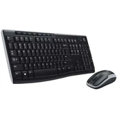 Logitech MK270 Kablosuz Klavye Set Mm Q Tr Siyah thumbnail 2