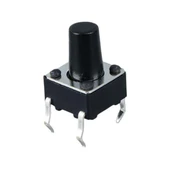 Tact Switch (C-9 Buton) 6X6X5Mm (Ic-200) thumbnail 1