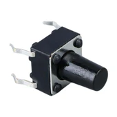 Tact Switch (C-9 Buton) 6X6X5Mm (Ic-200) thumbnail 2