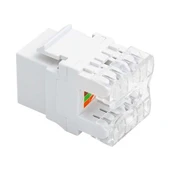 Rj45 Cat6 Şase 180 Derece Keystone Jack thumbnail 3