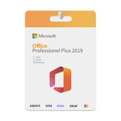 MICROSOFT Office 2019 Pro Plus + USB Kurulum + Telefon Aktivasyon thumbnail 1