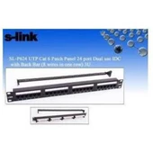 S-link  SL-F624 24lü Utp Cat6 Patch Panel thumbnail 1