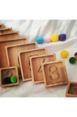 WOODTOY'S ORGANİK OYUNCAK DÜNYASI AHŞAP SAYI PİRAMİDİ thumbnail 3