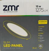 ZMR 15w SLİM 2 Lİ LED PANEL ARMATÜR thumbnail 3