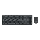 Logitech MK295 Q Tr Siyah Kablosuz Klavye Mouse Set thumbnail 1