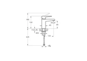VitrA Root A4273226 Square Lavabo Bataryası , Bakır thumbnail 3