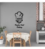 Mutfak Yazısı Master Chef Ahşap Dekoratif Duvar Süsü thumbnail 1