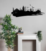 Meşgalem Tasarım İstanbul Silüeti Tablo thumbnail 1