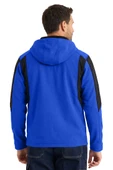 Çift Renkli Kapüşonlu Softshell Mont thumbnail 2