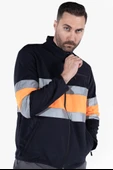 Reflektörlü Softshell Mont Neon İş Montu thumbnail 3