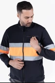 Reflektörlü Softshell Mont Neon İş Montu thumbnail 4