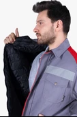Kapitoneli Mont Pantolon İş Takımı thumbnail 5