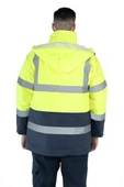 Çift Renkli Reflektörlü Hi - Vis İş Kabanı thumbnail 11
