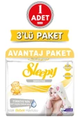 Sleepy 3'lü Sensitive Islak Havlu 90 Lı thumbnail 1