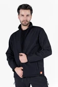 Dik Yaka Cepli Softshell Mont thumbnail 2
