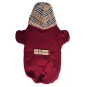 Bb Limited Bordo Kapşonlu Köpek Sweatshirt thumbnail 5