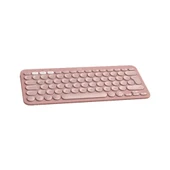 LOGITECH K380S PEBBLE BLUETOOTH TÜRKÇE Q KLAVYE PEMBE 920-011861 thumbnail 2