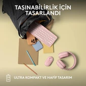 LOGITECH PEBBLE M350S PEMBE KABLOSUZ SESSİZ MOUSE 910-007014 thumbnail 4