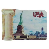 Amerika Birleşik Devletleri USA Temalı Sütun Magnet thumbnail 1