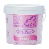 Dr Paste Şeker Hamuru  500 gr - Pembe thumbnail 1