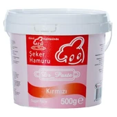 Dr Paste Şeker Hamuru  500 gr - Kırmızı thumbnail 1