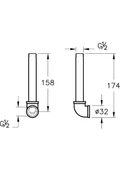 VitrA A42249 Ankastre Dirsek Grubu thumbnail 2