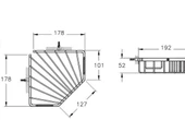 VitrA Base 100 A44157 Süngerlik Tekli Krom thumbnail 2