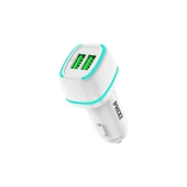 Phixi Force QCC571 Çift Çıkışlı Araç Şarj Adaptörü thumbnail 1