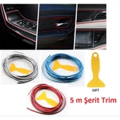 Araba Dekorasyon 5 Metre Şerit Trim thumbnail 1