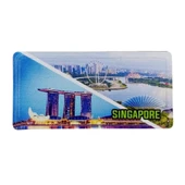 Singapur Temalı Plaka Magnet thumbnail 1