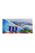 Singapur Temalı Plaka Magnet thumbnail 3