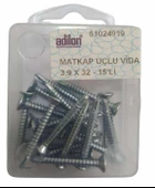 ADİLON MATKAP UÇLU VİDA 3,9 X 32-15'Lİ thumbnail 2
