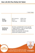 NEW LİFE Newlife B12 Plus 60 Tablet thumbnail 3