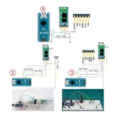 HC-06 Kablosuz Bluetooth Modülü Serial Port Slave Bluetooth Module thumbnail 5