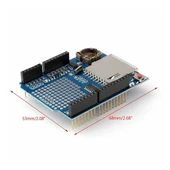 Data Kayıt SD Kartlı Data Logging Shield Reset Butonlu thumbnail 4