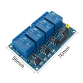 4 Yönlü Röle Optocoupler Gösterge Işıklı Output 5V thumbnail 4