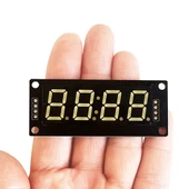 4 Basamaklı LED Gösterge Modülü 7-segment TM1637 thumbnail 3