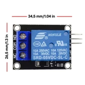 5V Röle Kartı KY-019 1-way Relay Module thumbnail 4
