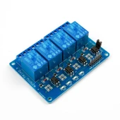 4 Yönlü Röle Optocoupler Gösterge Işıklı Output 5V thumbnail 5
