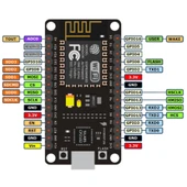 ESP8266 CP2102 Geliştirme Kartı thumbnail 5