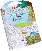 Ormanda Safari Dev Boyama Posteri thumbnail 1