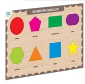 Ahşap Geometrik Şekiller Eğitici Set thumbnail 2