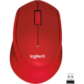 LOGITECH M330 1000DPI KIRMIZI MOUSE 910-004911 thumbnail 1