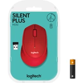 LOGITECH M330 1000DPI KIRMIZI MOUSE 910-004911 thumbnail 7