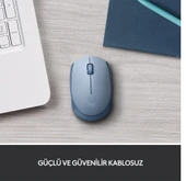 LOGITECH M171 KABLOSUZ MOUSE MAVI 910-006866 thumbnail 3