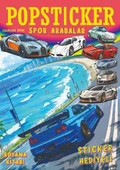 Spor Arabalar Boyama Kitabı Popsticker thumbnail 1