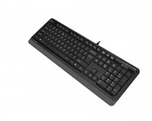 A4 TECH FK10 FN-MULTİMEDYA Q KLAVYE USB GRİ thumbnail 2