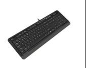 A4 TECH FK10 FN-MULTİMEDYA Q KLAVYE USB GRİ thumbnail 6